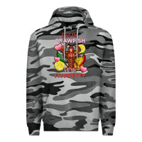 Slate Camo feed me crawfish tell me im pretty Premium Hoodie - FaDigitalArtStudio