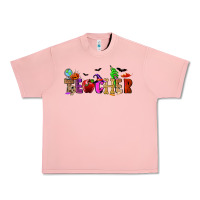 Salmon Halloween Teacher Urban Heavy Tee - RanaPortraitStore