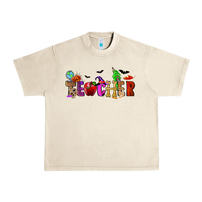 Halloween Teacher Urban Heavy Tee by RanaPortraitStore | Teevron