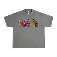Tornado Halloween Teacher Urban Heavy Tee - RanaPortraitStore