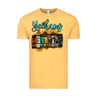 Vintage Mustard yeehaws and hellnaws Vintage Tee - Jasminsmagicworld