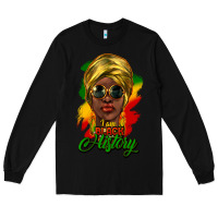 Black i am black history Long Sleeve Tee - NancyCooperArtShop