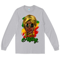 Moon Dust i am black history Long Sleeve Tee - NancyCooperArtShop