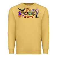Antique Gold it's spooky season Premium Sweatshirt - BundleAndBundleShop