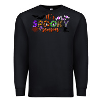 Black it's spooky season Premium Sweatshirt - BundleAndBundleShop