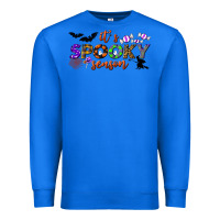 True Royal it's spooky season Premium Sweatshirt - BundleAndBundleShop