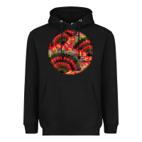 Black hispanic heritage month round earrings Heavyweight Hoodie - BundleAndBundleShop