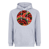 Heather Grey hispanic heritage month round earrings Heavyweight Hoodie - BundleAndBundleShop