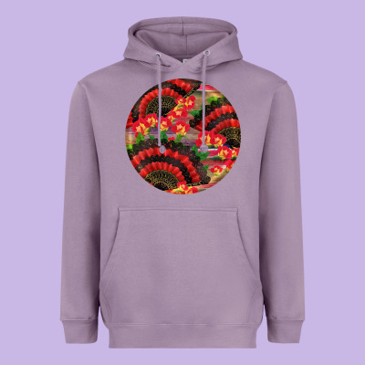Hispanic Heritage Month Round Earrings Heavyweight Hoodie Designed By Bundleandbundleshop