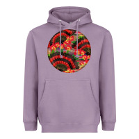 Lavender hispanic heritage month round earrings Heavyweight Hoodie - BundleAndBundleShop