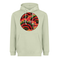 Matcha hispanic heritage month round earrings Heavyweight Hoodie - BundleAndBundleShop