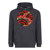 Smoke hispanic heritage month round earrings Heavyweight Hoodie - BundleAndBundleShop