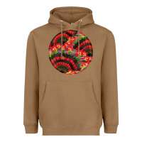 Toasted Coconut hispanic heritage month round earrings Heavyweight Hoodie - BundleAndBundleShop