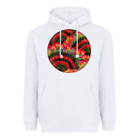 White hispanic heritage month round earrings Heavyweight Hoodie - BundleAndBundleShop