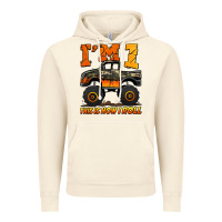Vintage Artic i'm one this is how i roll monster truck birthday Vintage Hoodie - Jasminsmagicworld