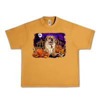 Peanut Butter Halloween english bulldog Urban Heavy Tee - RanaPortraitStore
