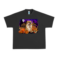 Pigment Black Halloween english bulldog Urban Heavy Tee - RanaPortraitStore