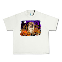Pistachio Halloween english bulldog Urban Heavy Tee - RanaPortraitStore