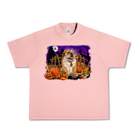 Salmon Halloween english bulldog Urban Heavy Tee - RanaPortraitStore