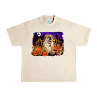 Sandshell Halloween english bulldog Urban Heavy Tee - RanaPortraitStore