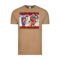 Vintage Coffee usa hot dog coca tumbler Vintage Tee - BarkalooDesign