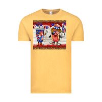 Vintage Mustard usa hot dog coca tumbler Vintage Tee - BarkalooDesign