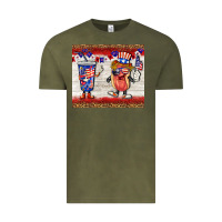 Vintage Olive usa hot dog coca tumbler Vintage Tee - BarkalooDesign