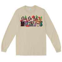 Mushroom Dia De Los Muertos Long Sleeve Tee - texasbilliewilder