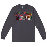 Smoke Dia De Los Muertos Long Sleeve Tee - texasbilliewilder