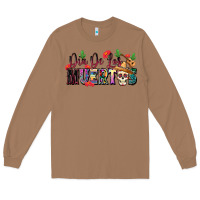 Toasted Coconut Dia De Los Muertos Long Sleeve Tee - texasbilliewilder
