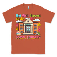 Copper hot girls support their local library Classic Tee - Artiststas