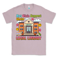 Lilac hot girls support their local library Classic Tee - Artiststas