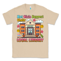 Mushroom hot girls support their local library Classic Tee - Artiststas