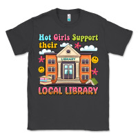 Smoke hot girls support their local library Classic Tee - Artiststas