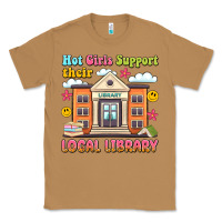 Toasted Coconut hot girls support their local library Classic Tee - Artiststas