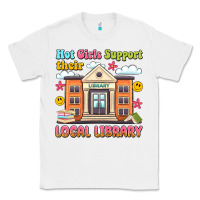 White hot girls support their local library Classic Tee - Artiststas