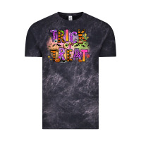 Cloud Black Trick or treat Vintage Tee - RanaPortraitStore
