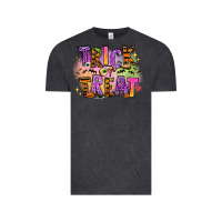 Vintage Black Trick or treat Vintage Tee - RanaPortraitStore