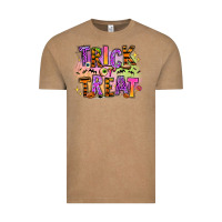 Vintage Coffee Trick or treat Vintage Tee - RanaPortraitStore
