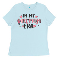 Baby Blue in my girl mom era Ladies Tee - MaliasSmallBusiness