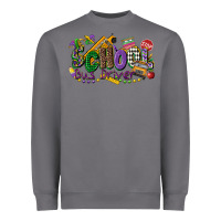 Storm school bus driver mardi gras Heavyweight Sweatshirt - CowGirlArtShop