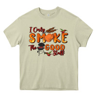Mossy i only smoke the good stuff Heavy Core Tee - MaliasSmallBusiness