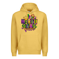 Antique Gold mardi gras queen Premium Hoodie - FaDigitalArtStudio