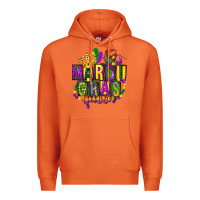 Carrot mardi gras queen Premium Hoodie - FaDigitalArtStudio
