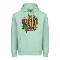Seafoam mardi gras queen Premium Hoodie - FaDigitalArtStudio