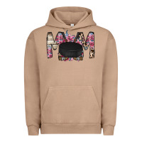 Pigment Burro mom hockey flower Urban Hoodie - RacoonDesign
