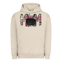 Pigment French Oak mom hockey flower Urban Hoodie - RacoonDesign