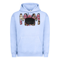 Pigment Grape Ice mom hockey flower Urban Hoodie - RacoonDesign