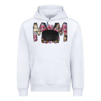 White mom hockey flower Urban Hoodie - RacoonDesign