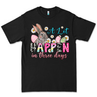 Black A lot can happen in three days Premium Tee - NancyCooperArtShop